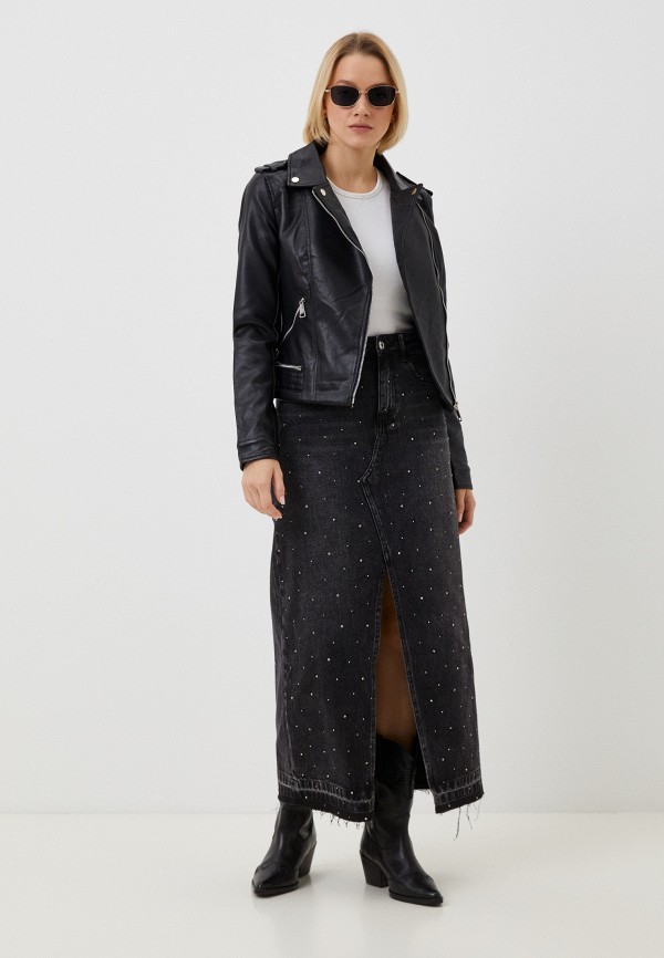 Miss Bon Bon Юбка джинсовая - фото 2