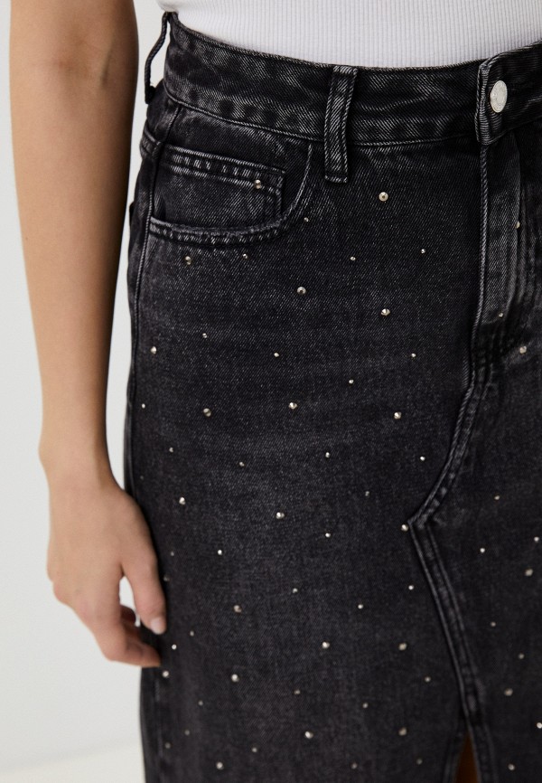 Miss Bon Bon Юбка джинсовая - фото 4