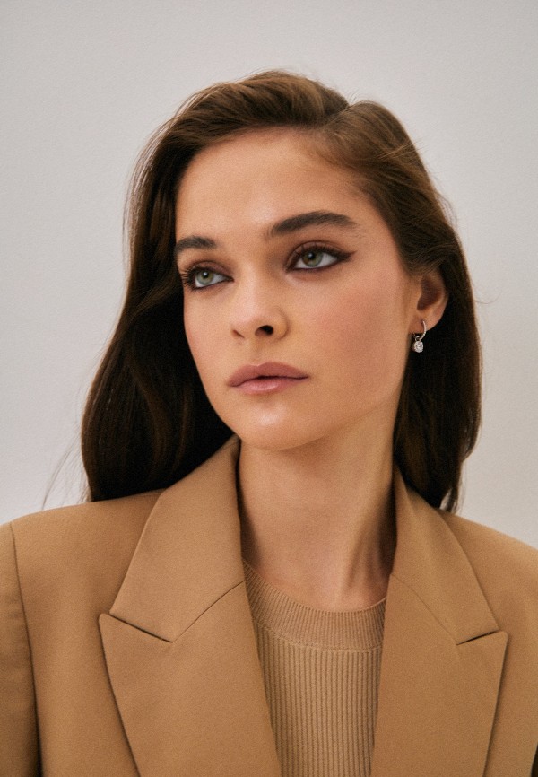 Swarovski® Серьги - Constella, с гальваническим покрытием из золота - фото 4