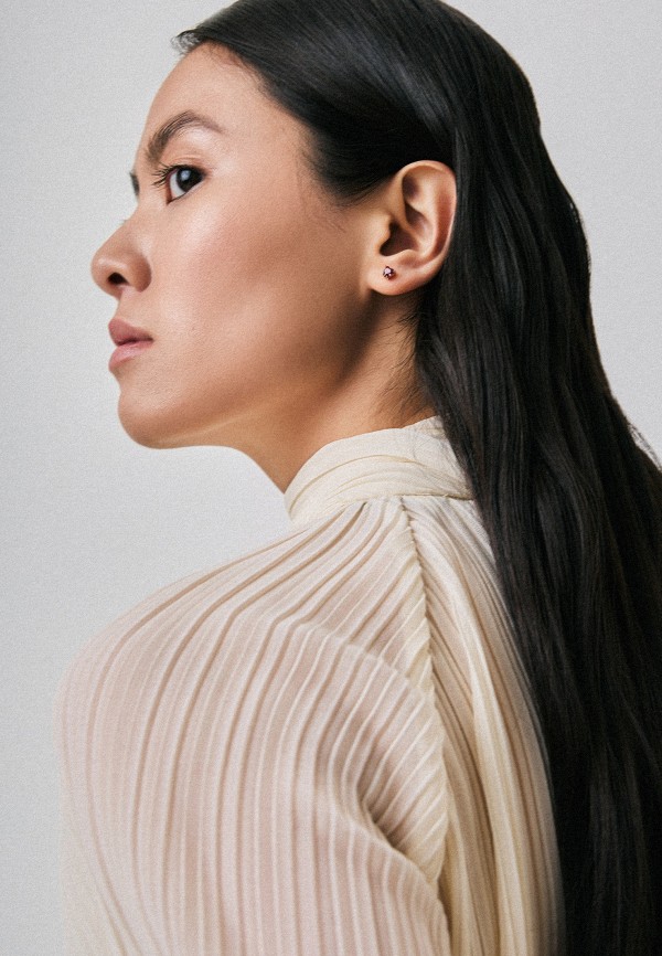 Swarovski® Серьги - Stilla, с желтым покрытием - фото 6