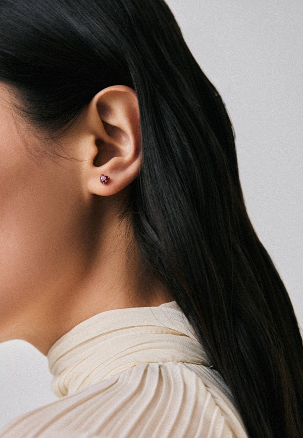 Swarovski® Серьги - Stilla, с желтым покрытием - фото 5