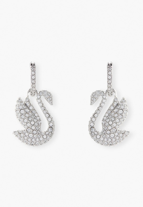 Swarovski® Серьги - Iconic Swan - фото 1
