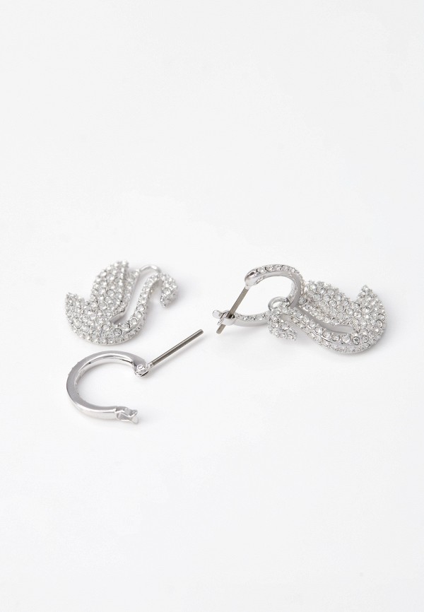 Swarovski® Серьги - Iconic Swan - фото 2