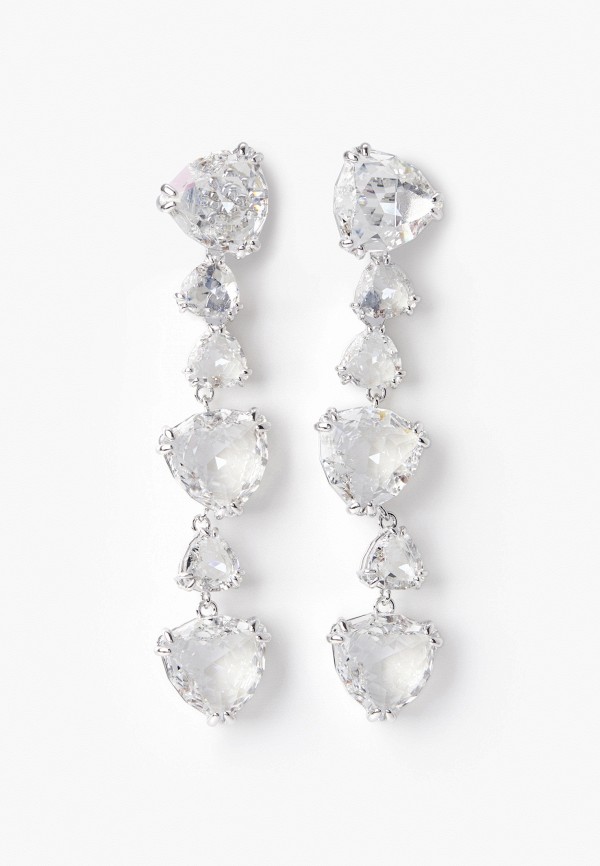 Swarovski® Серьги - Mesmera, с родиевым покрытием - фото 1