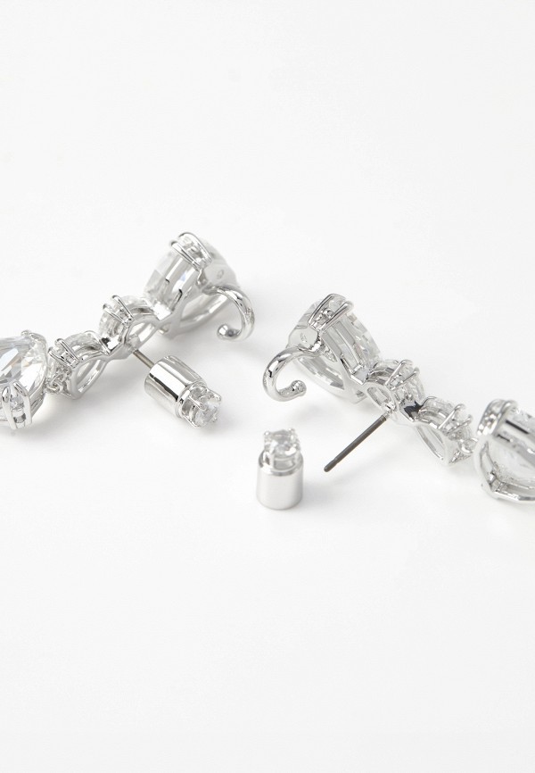 Swarovski® Серьги - Mesmera, с родиевым покрытием - фото 2