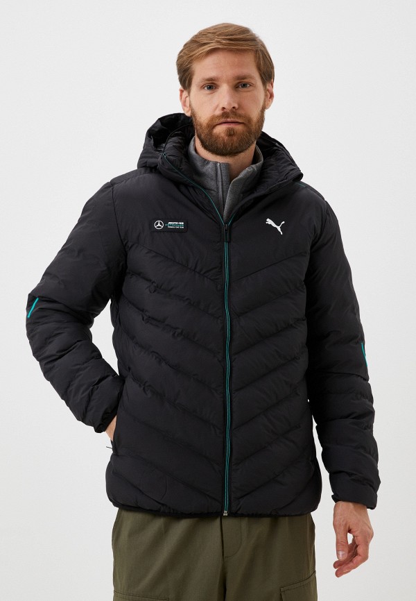 PUMA Куртка утепленная - MAPF1 MT7 EcoLite Down Jacket Puma Black - фото 1