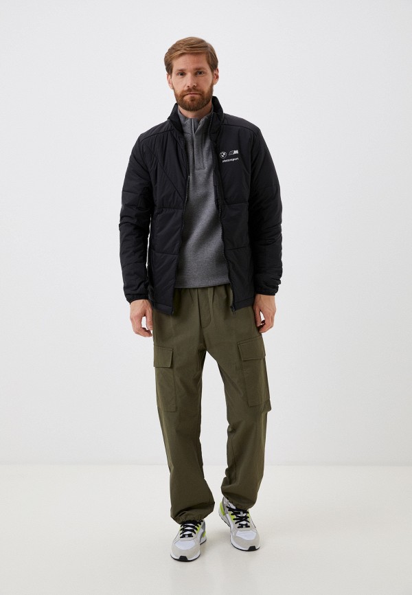 PUMA Куртка утепленная - BMW MMS Life Non-Hdd Packable Jkt Puma B - фото 2