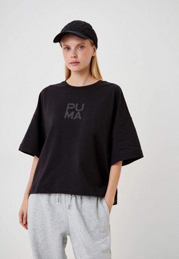 PUMA Футболка - INFUSE Relaxed Tee PUMA Black - фото 1
