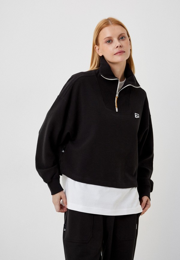PUMA Олимпийка - DOWNTOWN Half-Zip Crew PUMA Black - фото 1