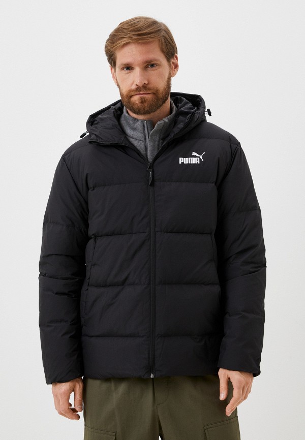 PUMA Куртка утепленная - Hooded Down Puffer Puma Black - фото 1