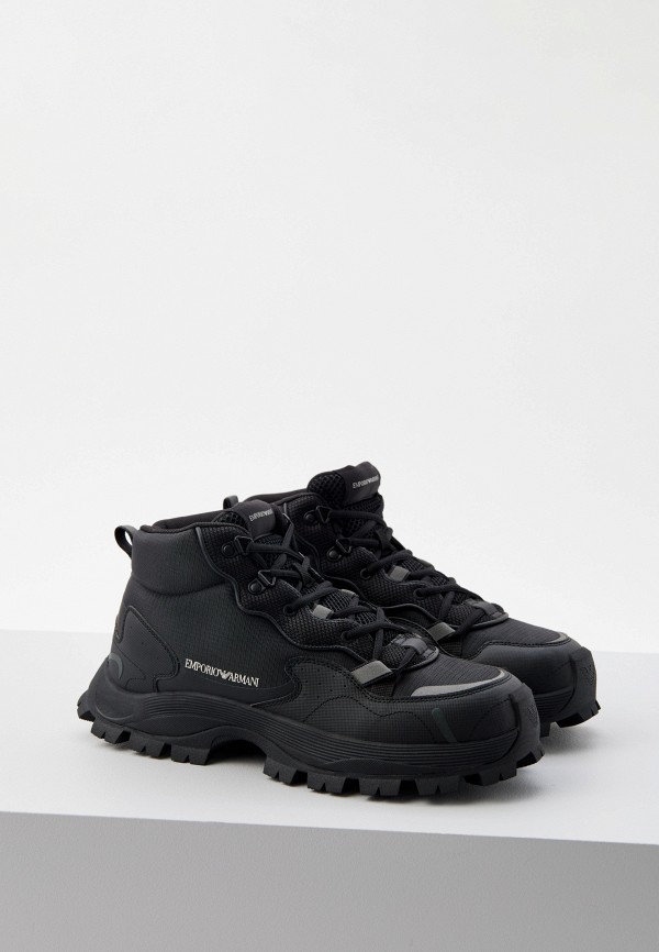 Кроссовки Emporio Armani, цвет: черный, RTLADA537501 — купить в ...