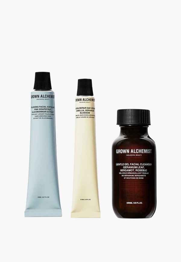 Grown Alchemist Набор для ухода за лицом - в тревел-формате, для интенсивного очищения и увлажнения - фото 1