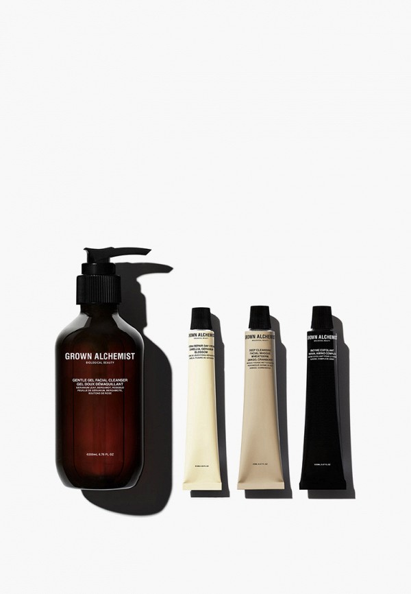 Grown Alchemist Набор для ухода за лицом - с интенсивным очищающим и обновляющим действием - фото 1