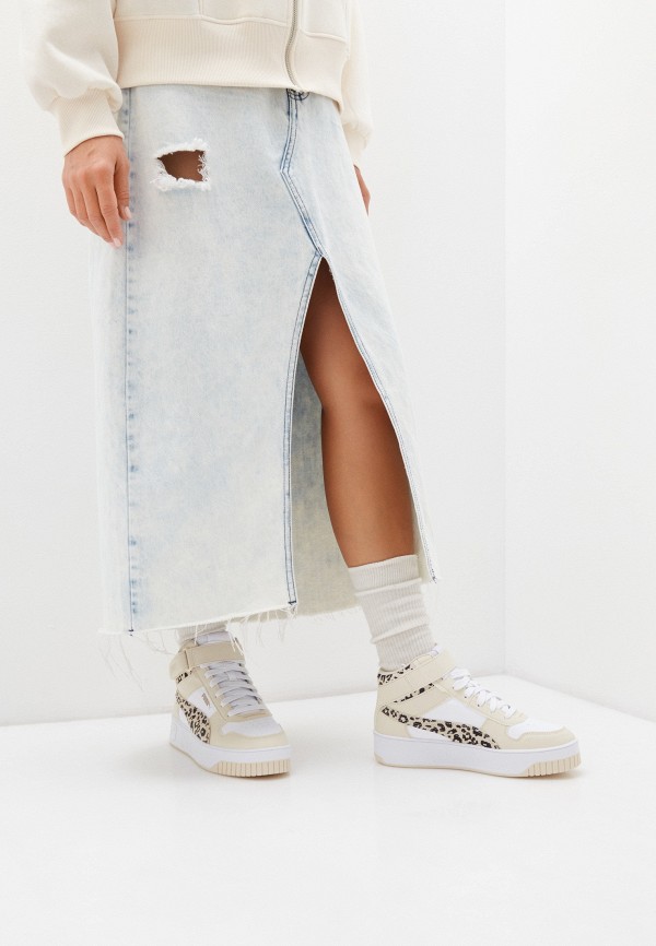 PUMA Кеды - Carina Street Mid Animal PUMA White-Alpi - фото 6