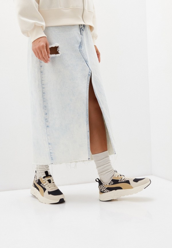 PUMA Кроссовки - Trinity Lite Animal Sand Dune-PUMA Black - фото 6