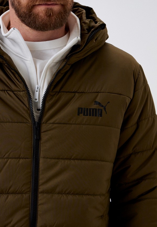 PUMA Куртка утепленная - ESS Hooded Padded Jacket Deep Olive - фото 5