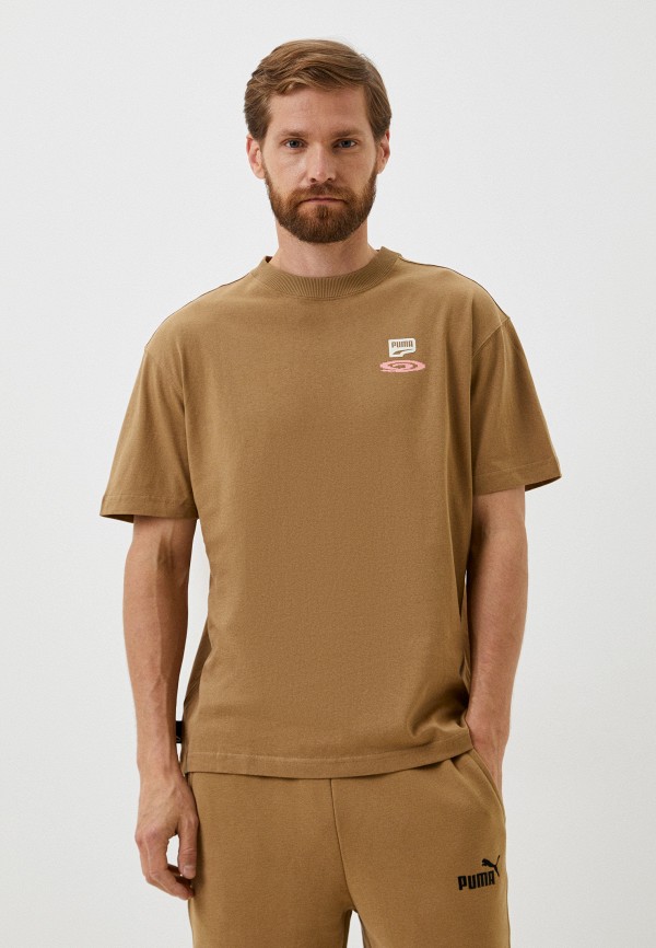 PUMA Футболка - DOWNTOWN Graphic Tee Toasted - фото 1
