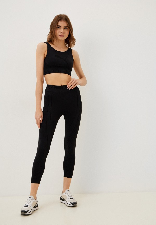 PUMA Тайтсы - EVOKNIT 7/8 High-Waist Tights PUMA Black - фото 2