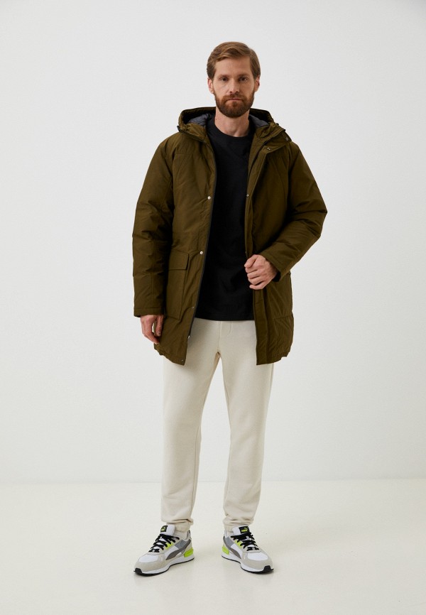 Пуховик PUMA Down Hooded Parka Deep Olive, цвет: хаки, RTLADA887201 ...