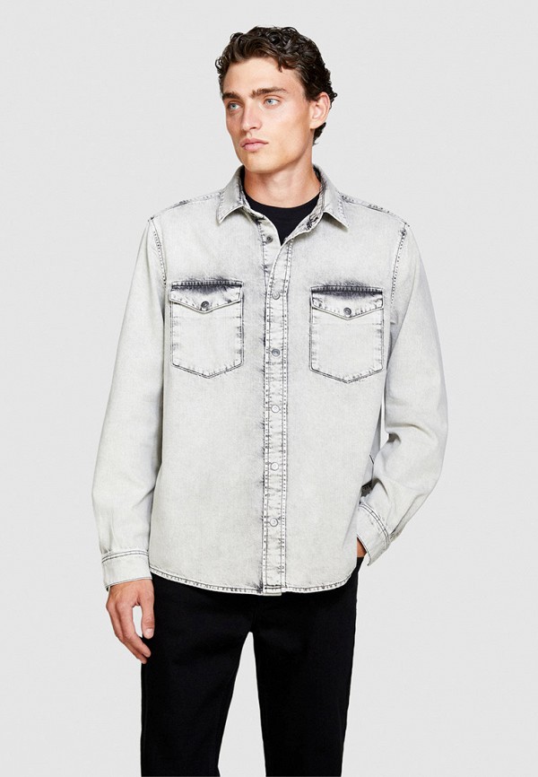 Sisley Рубашка джинсовая - фото 1