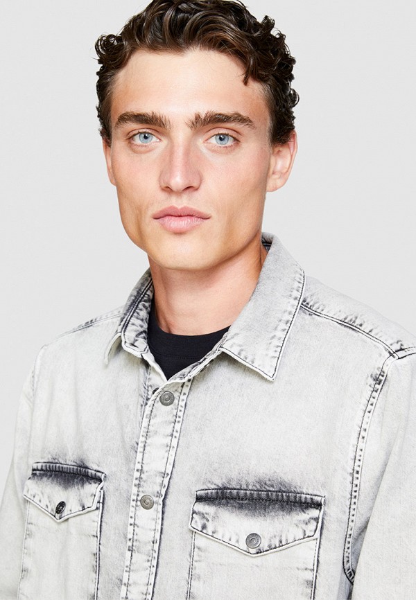 Sisley Рубашка джинсовая - фото 4