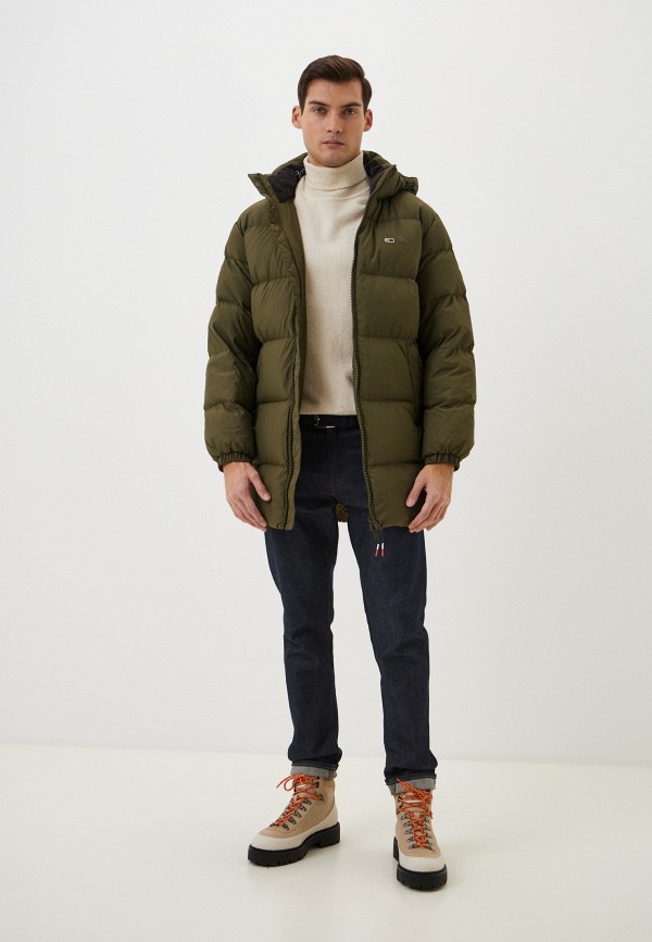 Куртка утепленная Tommy Jeans, цвет: хаки, RTLADA928501 — купить в ...
