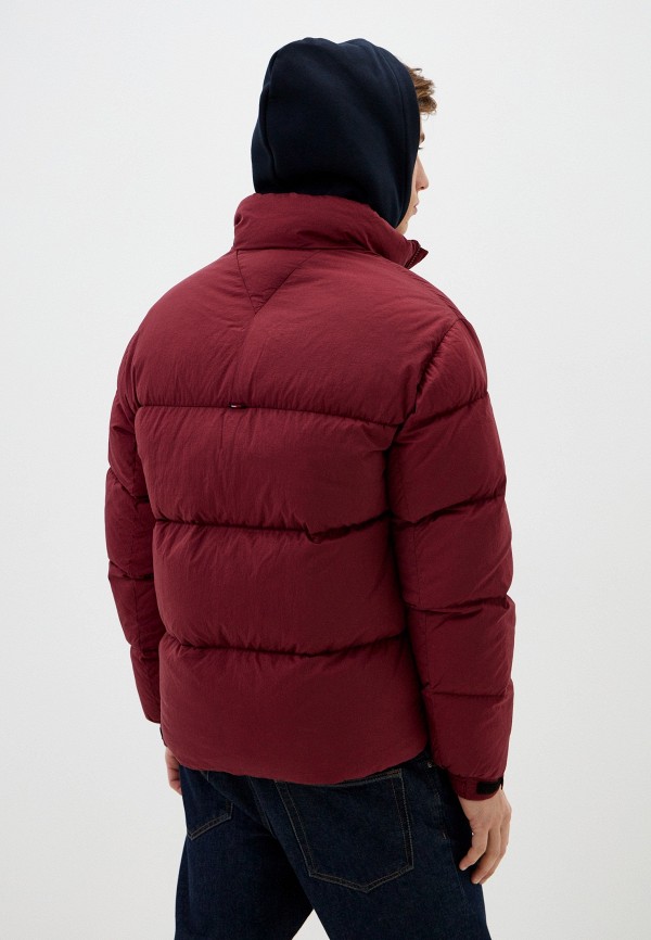 Пуховик Tommy Hilfiger, цвет: бордовый, RTLADA932401 — купить в ...