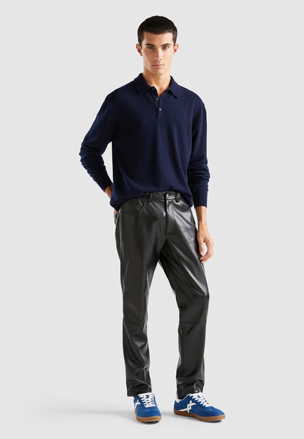 Поло United Colors of Benetton, цвет: синий, RTLADA936101 — купить в ...