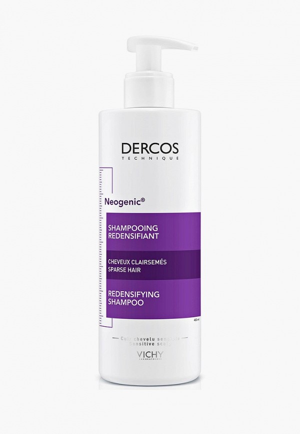 Vichy Шампунь DERCOS NEOGENIC для повышения густоты волос, 30% в подарок, 400 мл