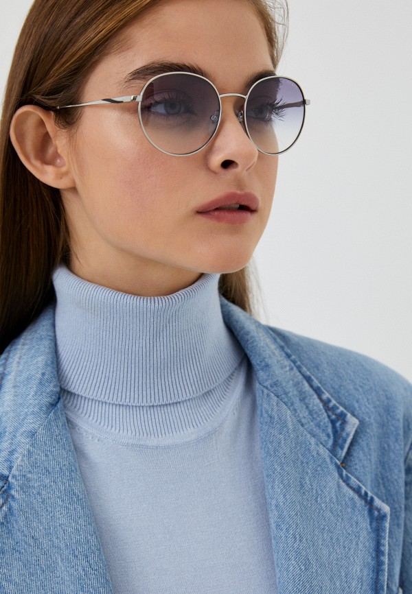 Очки солнцезащитные Vogue® Eyewear VO4206S 323/19, цвет: серебряный ...