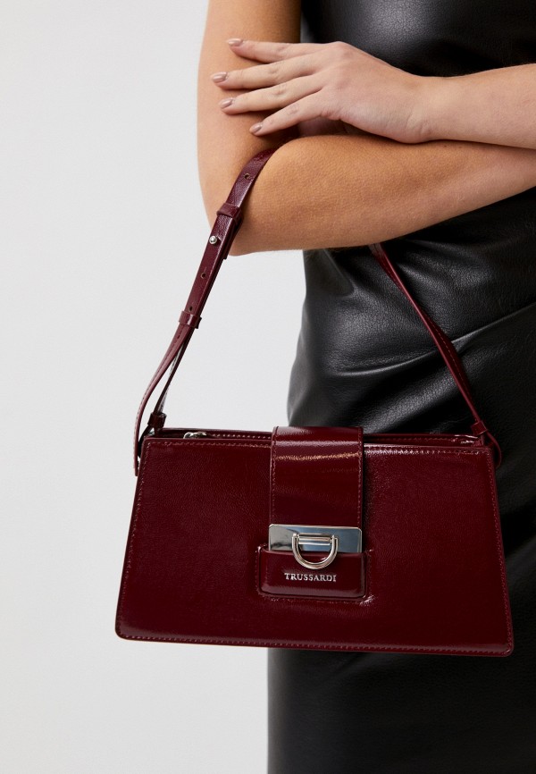 Сумка Trussardi, цвет: бордовый, RTLADB110001 — купить в интернет ...