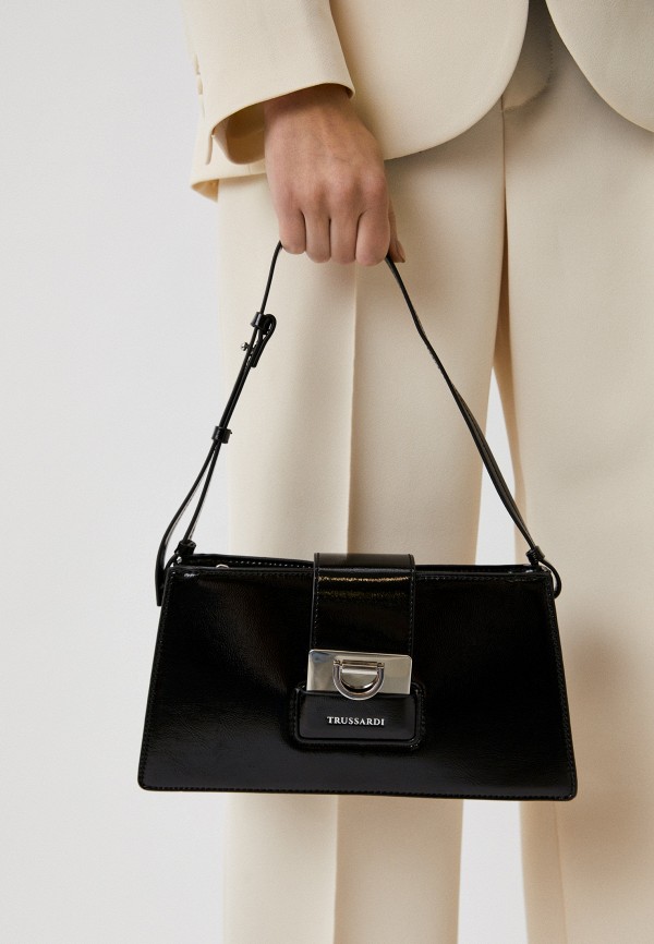 Сумка Trussardi, цвет: черный, RTLADB110501 — купить в интернет ...