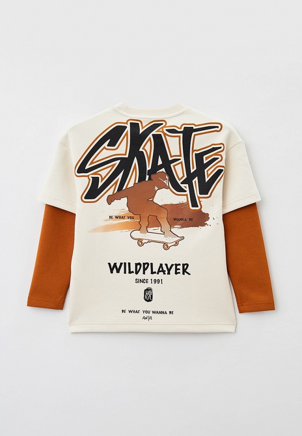 Лонгслив Anta, цвет: бежевый, RTLADB121501 — купить в интернет-магазине ...