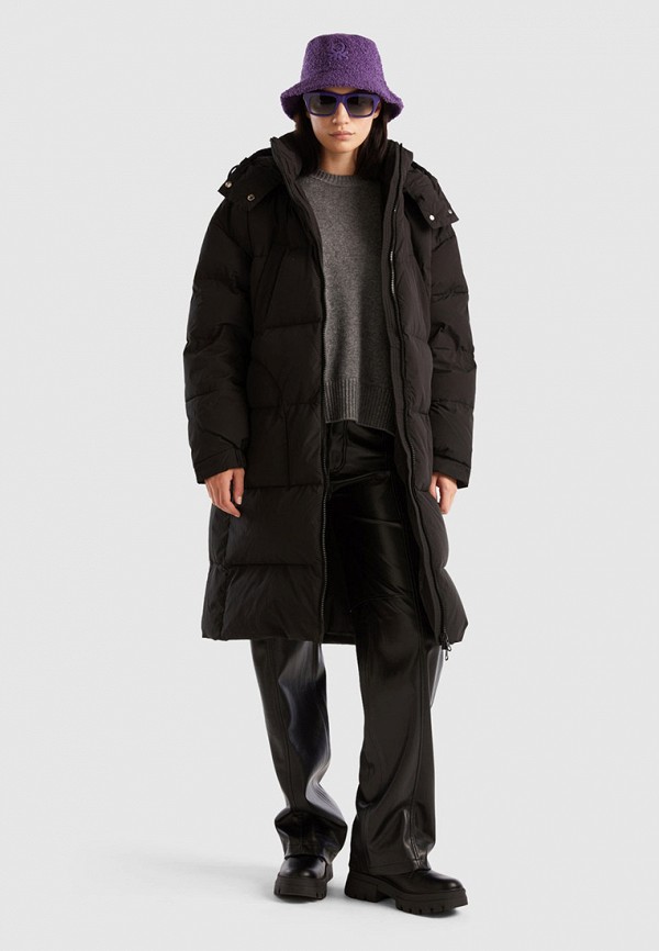 Пуховик United Colors of Benetton, цвет: черный, RTLADB355601 — купить ...