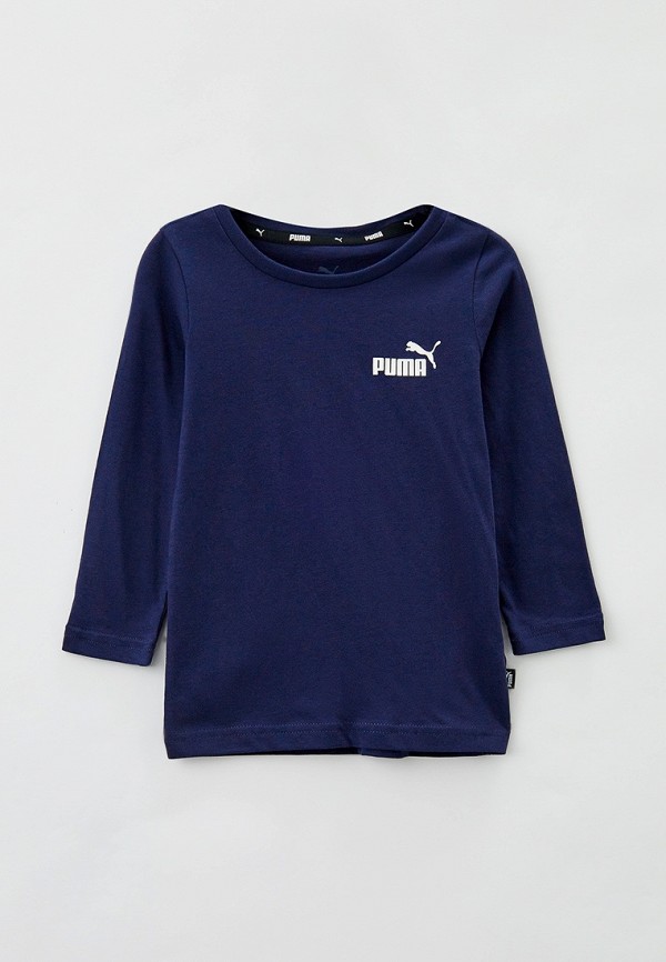 PUMA Лонгслив - ESS No. 1 Logo LS Tee B Peacoat - фото 1