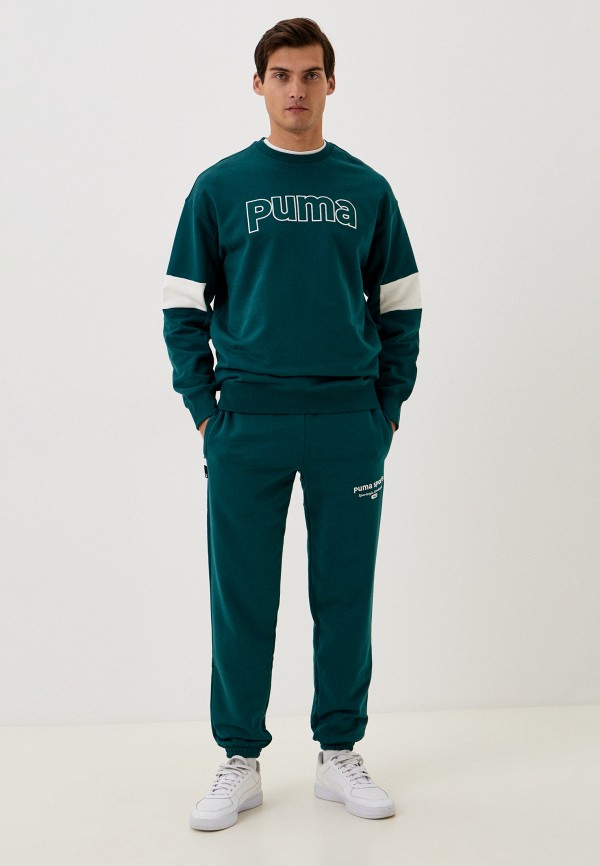 PUMA Брюки спортивные - TEAM Sweatpants TR Malachite - фото 2
