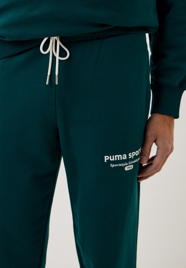 PUMA Брюки спортивные - TEAM Sweatpants TR Malachite - фото 4