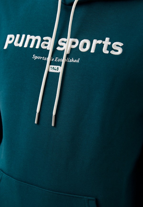 PUMA Худи - PUMA TEAM Hoodie TR Malachite - фото 4