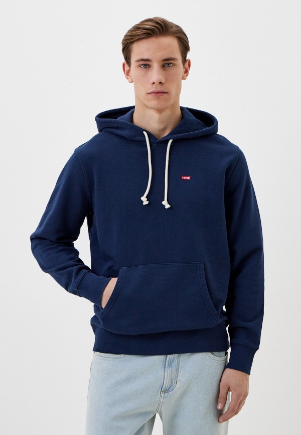 Худи Levi's®, цвет: синий, RTLADB458301 — купить в интернет-магазине Lamoda