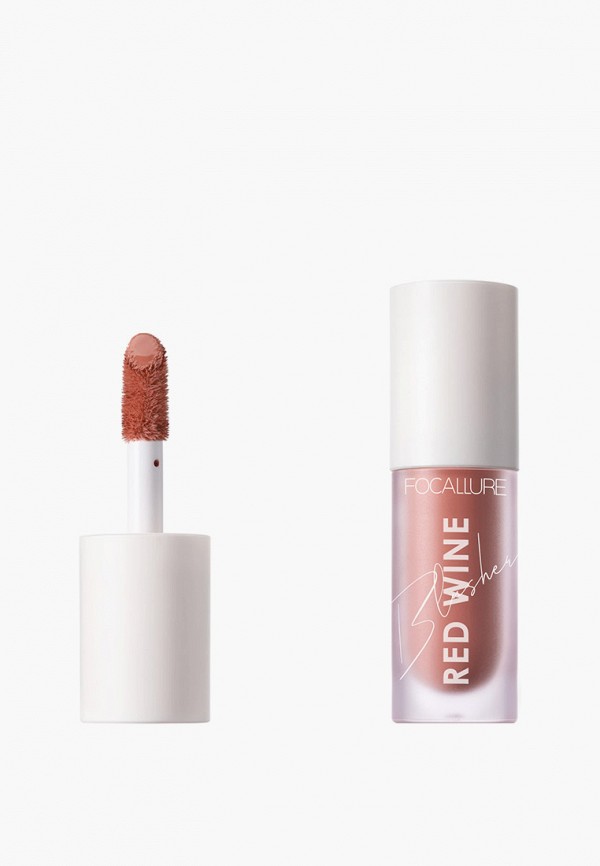 Румяна Focallure жидкие Hangover Red Wine Blusher, тон B02, 5 г, цвет ...