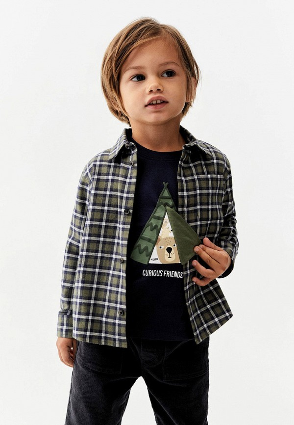 Лонгслив Mango Kids TIPI, цвет: синий, RTLADB715201 — купить в интернет ...