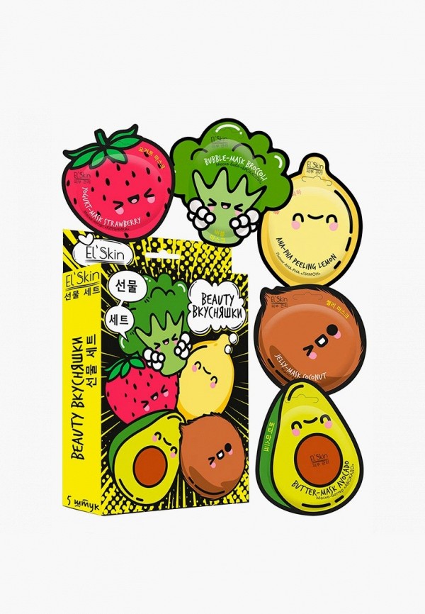 El'Skin Маски для лица 5 шт. - мультифункциональные - фото 1