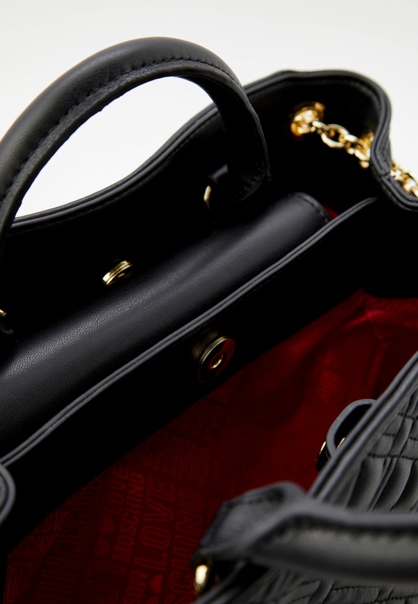 Сумка Love Moschino, цвет: черный, RTLADB844201 — купить в интернет ...