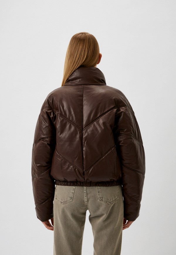 Jijil Куртка кожаная утепленная - фото 3