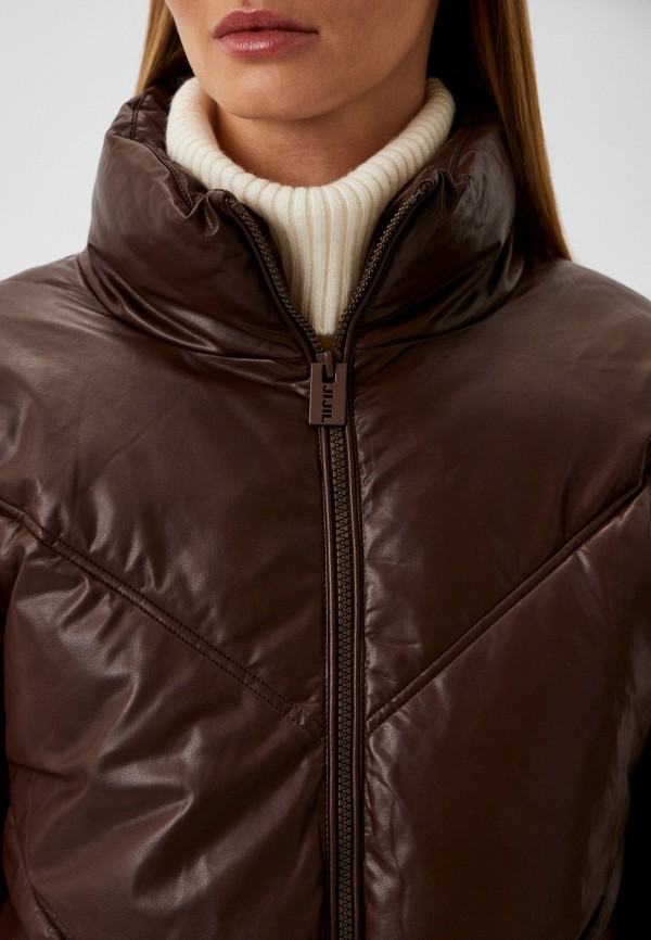 Jijil Куртка кожаная утепленная - фото 4