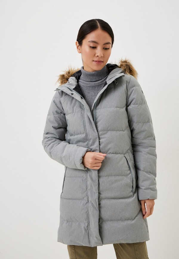 Пуховик Helly Hansen W ADEN DOWN PARKA, цвет: серый, RTLADB923301 — купить  в интернет-магазине Lamoda