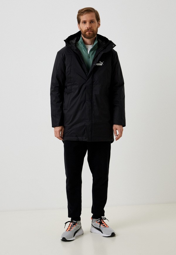Куртка утепленная PUMA Hooded Padded Parka, цвет: черный, RTLADC033201 ...