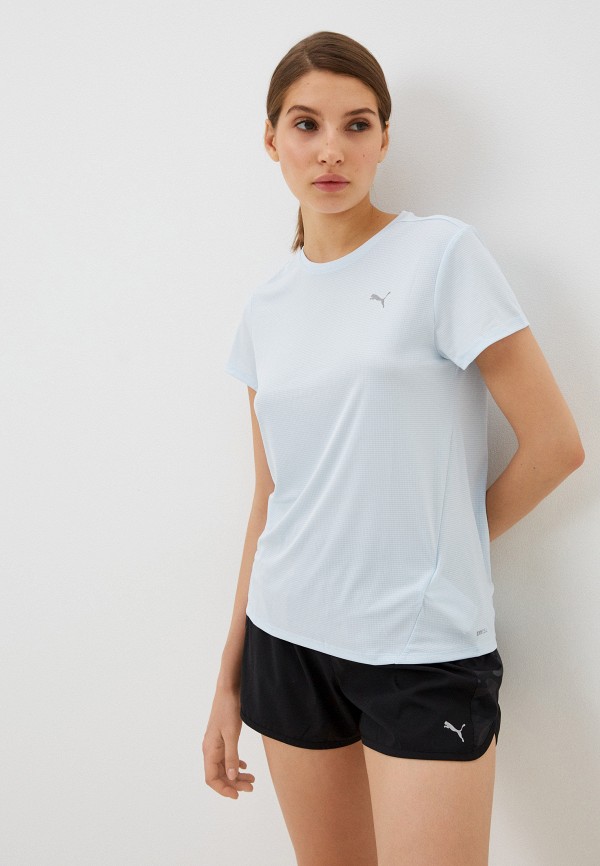 PUMA Футболка спортивная - RUN FAVORITE SS TEE W Icy Blue - фото 1