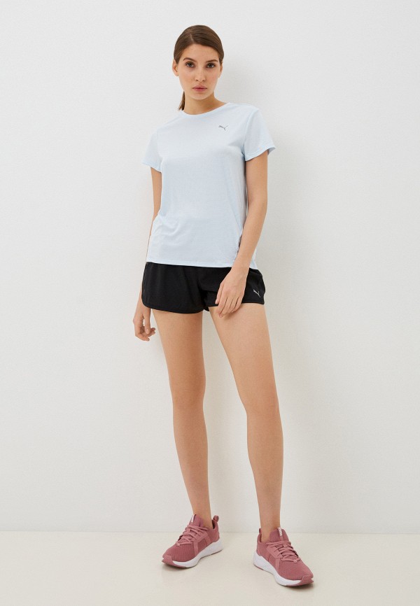 PUMA Футболка спортивная - RUN FAVORITE SS TEE W Icy Blue - фото 2