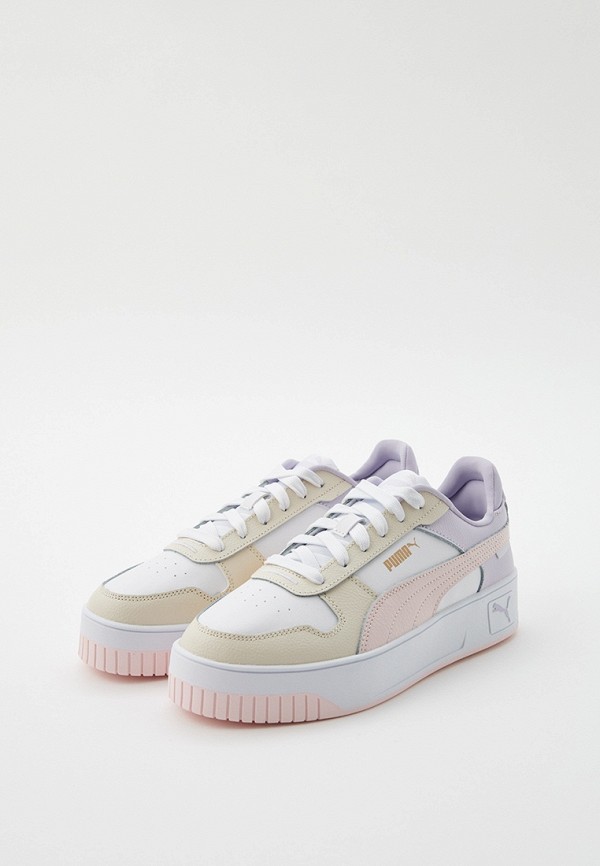 Puma carina shop white pink